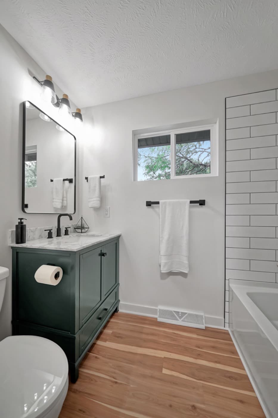 Bathroom after — Acorn Properties renovation