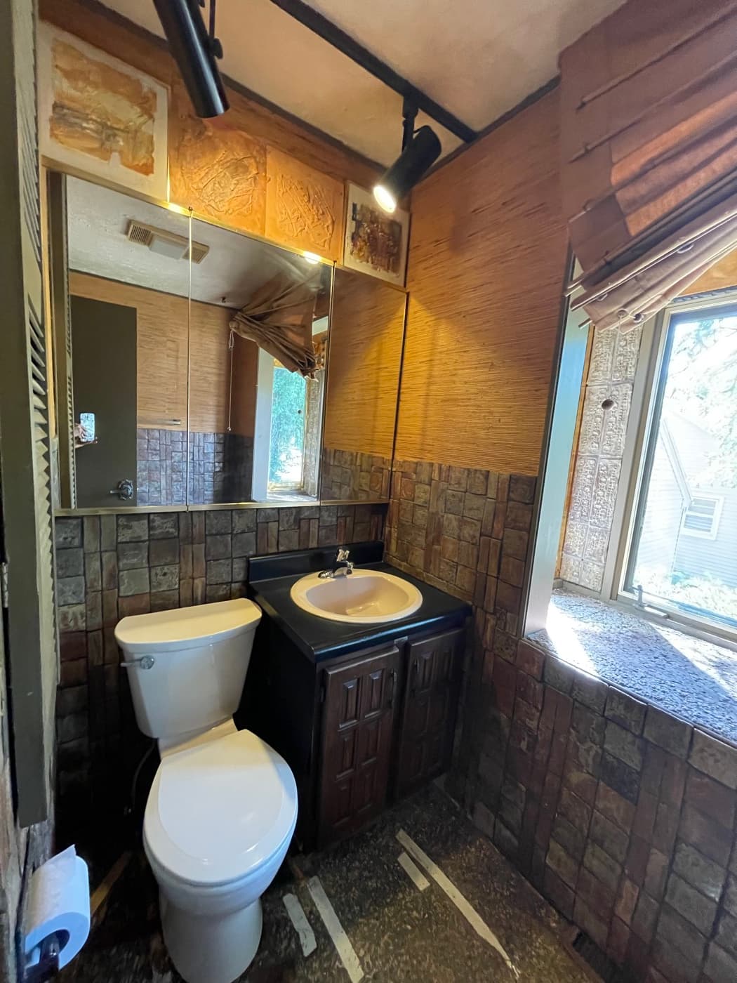 Bathroom before — Acorn Properties renovation