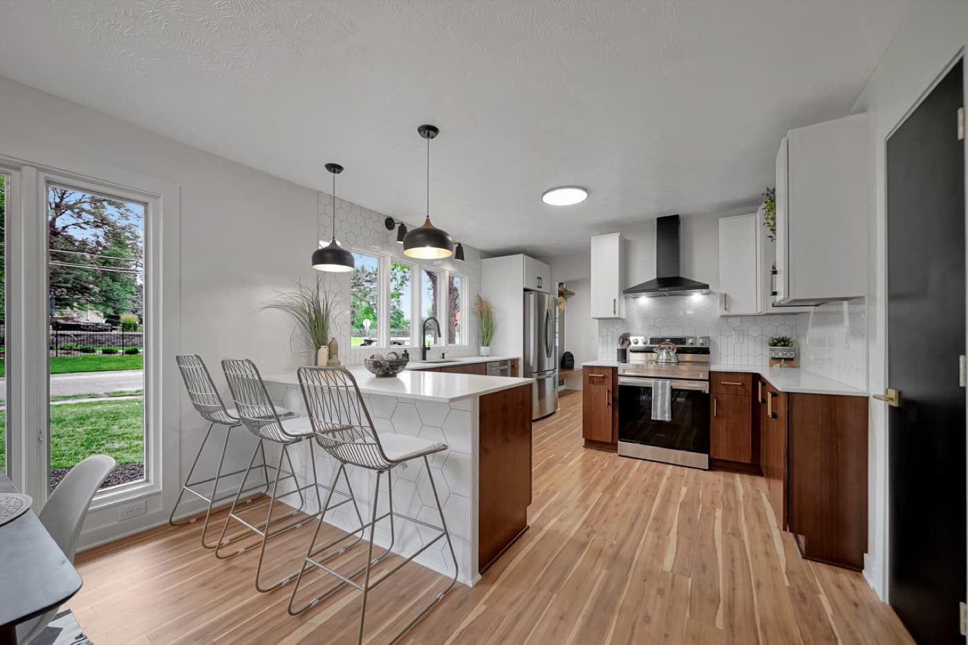 Kitchen after — Acorn Properties renovation