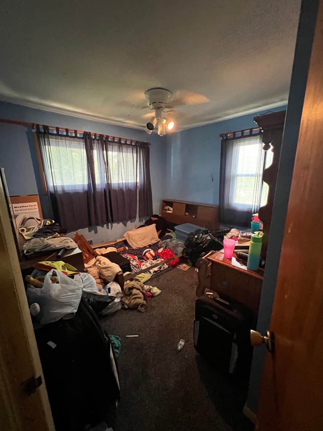 Bedroom before — Acorn Properties renovation