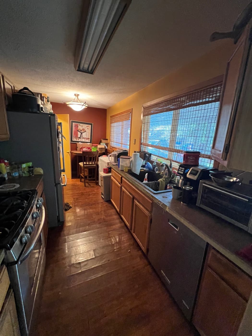 Kitchen before — Acorn Properties renovation