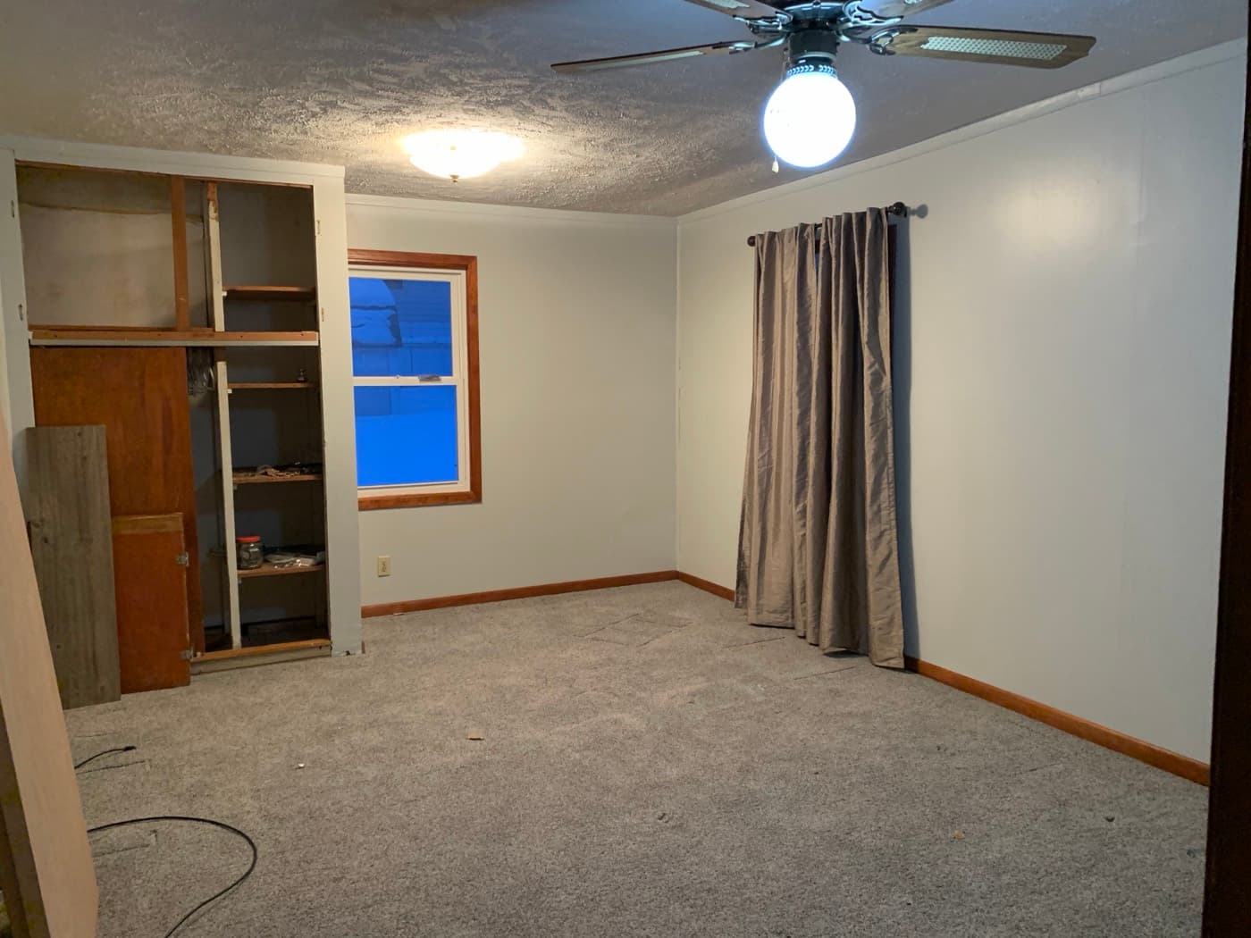 Bedroom before — Acorn Properties renovation