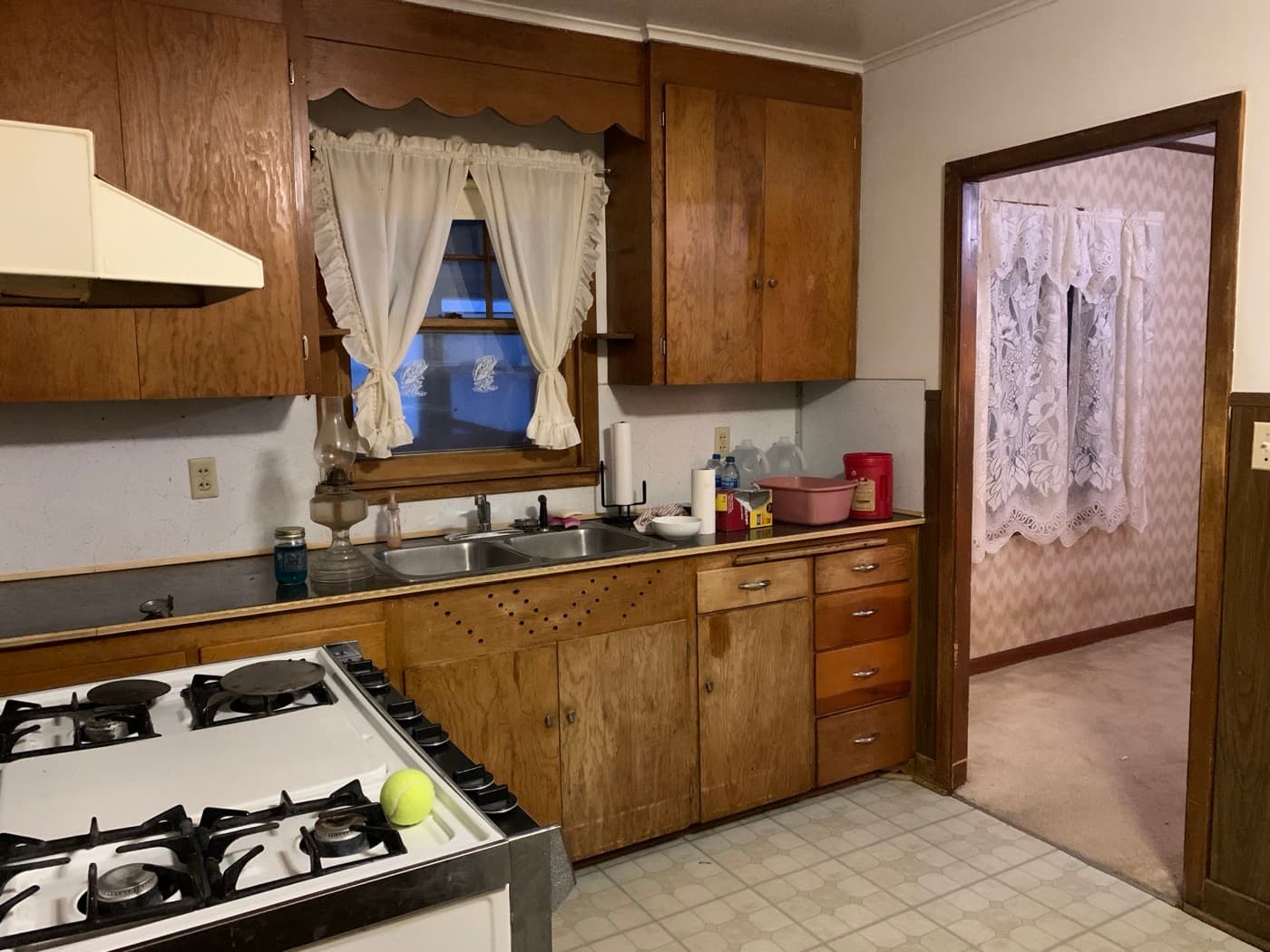 Kitchen before — Acorn Properties renovation
