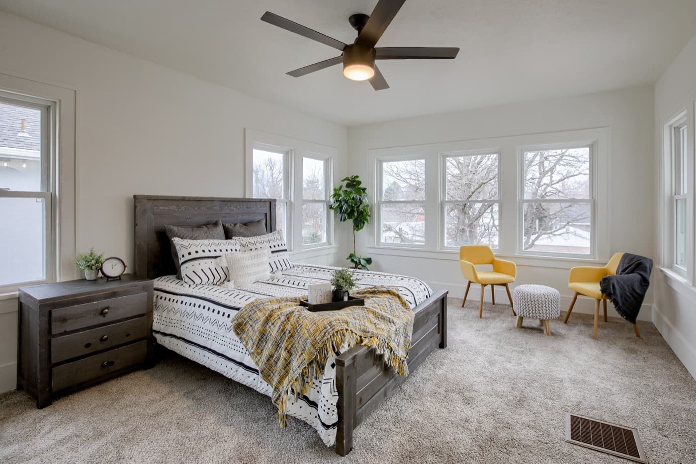 Bedroom after — Acorn Properties renovation