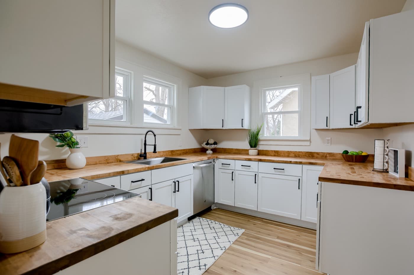 Kitchen after — Acorn Properties renovation