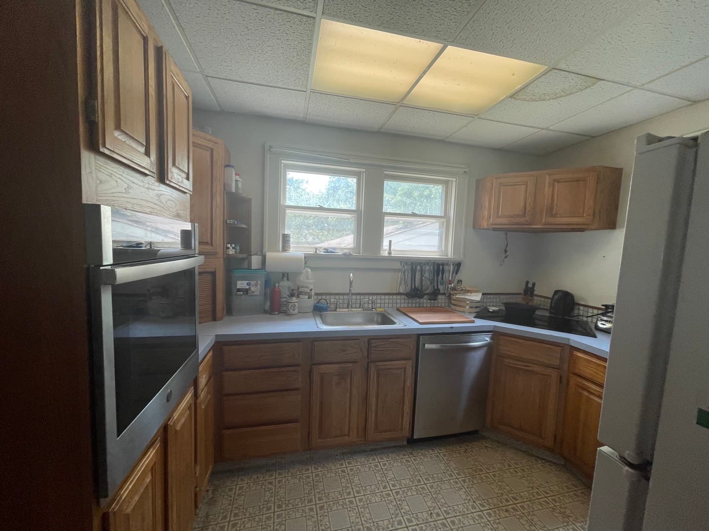 Kitchen before — Acorn Properties renovation